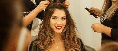 Korina Rivadeneira exhibe el poder del estampado de lunares con coqueto conjunto nude. Korina Rivadeneira exhibe el poder del estampado de lunares con coqueto conjunto nude