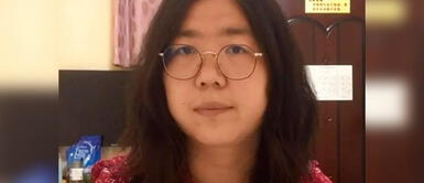Periodista fue condenada a cuatro años de cárcel por informar sobre la pandemia. Periodista china que informó sobre los inicios de la COVID-19 en Wuhan está al borde de la muerte