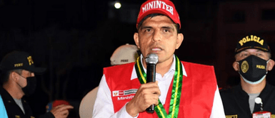 Ministro del Interior Ministro del Interior ordena investigación por policía que daba resguardo a Vladimir Cerrón