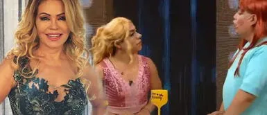 Gisela Valcárcel es sorprendida viendo la parodia que hizo Jorge Benavides sobre ella Gisela Valcárcel es sorprendida viendo la parodia que hizo Jorge Benavides sobre ella