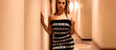 Jossmery Toledo y bikini crochet Jossmery Toledo adelanta tendencias de verano en imponente bikini coral con detalles a crochet