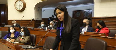 Patricia Chirinos, tercera vicepresidenta del parlamento: Guido Bellido me agredió verbalmente Patricia Chirinos, tercera vicepresidenta del parlamento: Guido Bellido me agredió verbalmente