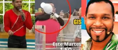 Edson Dávila fue registrado festejando con chico reality en fiesta. Edson Dávila 'Giselo' es captado luciendo cariñoso con chico reality de EEG | VIDEO