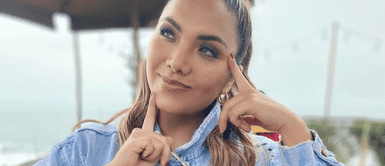 Isabel Acevedo y outfit cut out Isabel Acevedo le agrega potencia a su look casual con inesperada moda retro