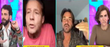 Alfredo Adame y Cristian Zuárez protagonizan discusión en vivo Alfredo Adame insulta a Cristian Zuárez por defender a Laura Bozzo