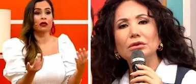 Janet Barboza encaró a Ethel Pozo por decir Janet Barboza enfrentó a Ethel Pozo tras decirle "retoquitos" al hablar de cirugías: "Incluyendo tú"