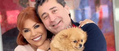 Magaly Medina y Alfredo Zambrano dan cátedra de estilo con el color del 2021. Magaly Medina y Alfredo Zambrano demuestran su complicidad con looks coordinados