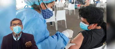 Ministro Cevallos anuncia que se ampliará punto de inoculación contra la COVID-19. Minsa anuncia nuevas estrategias de inoculación y atención hasta la medianoche en regiones