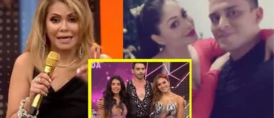 Christian Domínguez dejó en claro su posición tras ser nombrado en Reinas del show 2. Christian Domínguez hizo 'desplante' al programa de Gisela tras burlas y se muestra con Pamela Franco