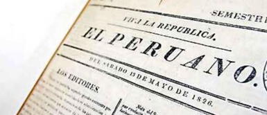 Tras 10 años el libertador Simón Bolívar fundaría un diario con el mismo nombre y sobrevive hasta la actualidad. Efemérides 06 de septiembre: Se imprime "El Peruano", primer periódico patriota del Perú