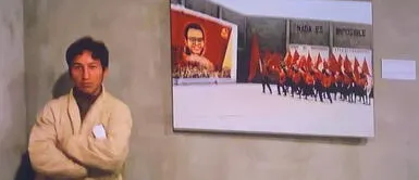 Guido Bellido compartió fotos en su Facebook con objetos de Sendero Luminoso. Bellido suscribió pensamiento de Abimael Guzmán y se fotografió con cuadro que reivindica a Sendero