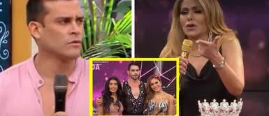 Christian Domínguez se manifestó fuerte y claro sobre su ausencia en Reinas del show 2. Christian Domínguez responde al programa de Gisela: "Hay que respetar a mi familia. No abusen de mi inteligencia y la de Pamela"