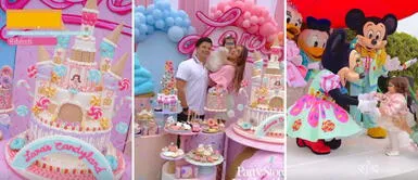 Korina Rivadeneira y Mario Hart festejaron el primer añito de su hija. Korina Rivadeneira celebró con una 'lujosa' fiesta de cumpleaños a su hija Lara por su primer añito
