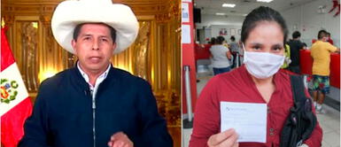 En mensaje de la Nación, presidente anunció que el pago de bono Yanapay Perú será desde este 13 de setiembre Pedro Castillo anuncia que el pago de bono Yanapay Perú será desde este 13 de setiembre