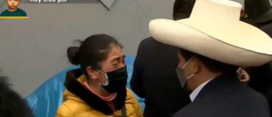 “¿Cuándo baja el gas?”: ama de casa indignada le reclama a Pedro Castillo por el alza del GLP Ama de casa indignada encara a Pedro Castillo por alza del gas