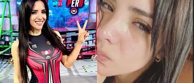 Rosángela Espinoza lloró por EEG Rosángela Espinoza llora por EEG y advierte que se quedaría en México