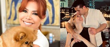 Magaly Medina feliz por embarazo de Cassandra Magaly Medina feliz por noticia de Deyvis Orosco: "Pronto nos alegrará los días"