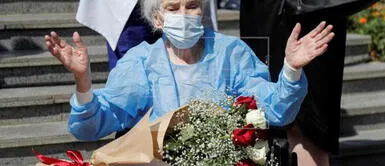 Anciana de 111 años venció a la COVID-19 tras permanecer 12 días internada Anciana de 111 años venció a la COVID-19 tras permanecer 12 días internada