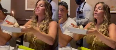 Alejandra Baigorria pide un hijo en su cumpleaños Alejandra Baigorria pide de deseo de cumpleaños un 'Saidsito' y Said sorprende con su reacción