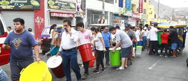 Cambió la fecha para el retorno del agua potable en los hogares de San Juan de Lurigancho. SJL: Anuncian la reanudación del agua potable para el miércoles 15 de setiembre