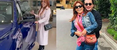 Magaly muestra lujoso regalo de Alfredo Zambrano Magaly Medina es sorprendida por Alfredo Zambrano con lujosa camioneta