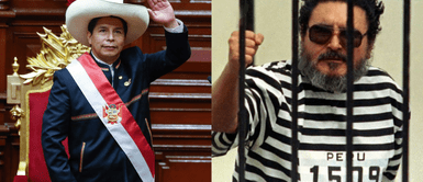 Pedro Castillo y Abimael Guzmán Pedro Castillo ante muerte de Abimael Guzmán: "Nuestra posición de condena al terrorismo es firme e indeclinable"