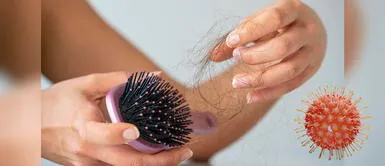 A la caída intensa de cabello se le denomina efluvio telógeno agudo. Uno de cada cuatro pacientes sufre caída de cabello tras contagiarse de COVID-19