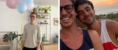 Bruno Ascenzo cumplió 37 años. Bruno Ascenzo recibe romántico mensaje de cumpleaños de su pareja Adrián Bello: "Te quiero mucho"