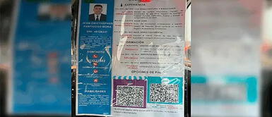 Chofer de taxi sorprende con su peculiar forma de buscar trabajo. Taxista pone su CV en asiento de su auto para buscar trabajo