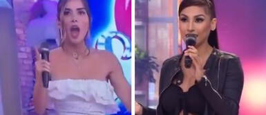 Korina Rivadeneira y Allison Pastor se reencontraron en TV. Allison Pastor llegó a En Boca de Todos e 'ignoró' en vivo a Korina Rivadeneira