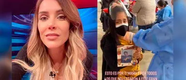 Joven deja poderoso mensaje en redes luego de vacunarse contra la COVID-19. Juliana Oxenford reacciona al video de una joven que dedicó su vacunación a su madre fallecida