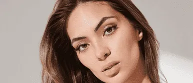 Natalie Vértiz y outfit dos piezas lila Natalie Vértiz se adelanta a la primavera con outfit que exhibe poderosa tendencia cromática