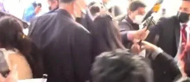 Periodista denuncia que Franco Pomalaya, del equipo de prensa de Pedro Castillo, intentó quitarle su micrófono. Agresor de periodista que trabaja con Pedro Castillo fue contratado por 34 mil soles