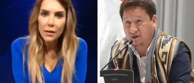 Juliana Oxenford envía fuerte mensaje a premier tras respuesta a periodista: “Tanto tinte de pelo le está afectando” Juliana Oxenford envía fuerte mensaje a premier tras respuesta a periodista: “Tanto tinte de pelo le está afectando”