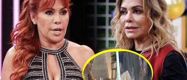 Magaly Medina y Gisela Vacárcel son captadas en el mismo restaurante Magaly Medina y Gisela Valcárcel son captadas en el mismo restaurante