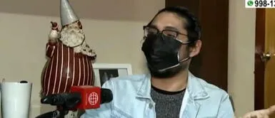 Él es el penúltimo miembro de la familia que falta inmunizarse. Joven de 26 años que padece de asma denuncia suplantación en inoculación