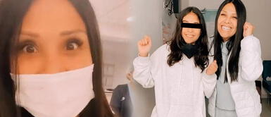 Hija de Tula Rodríguez sale de la clínica Hija de Tula Rodríguez fue dada de alta y salió de la clínica: "Por fin a casa"