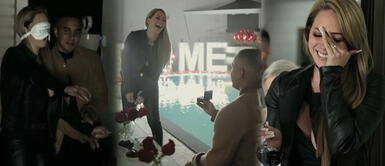 Melissa Klug comparte imágenes de su pedida de mano Melissa Klug comparte imágenes de su pedida de mano: "Un pedacito de la noche mágica que viví"