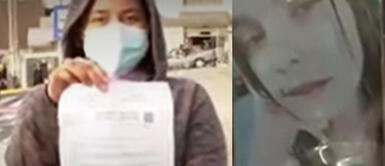 Estafadora y su acompañante huyeron en auto donde los esperaban sus cómplices. Foto: captura de Latina Noticias Joven vende su celular y le entregan y le pagan 1 800 soles con billetes falsos en Surco