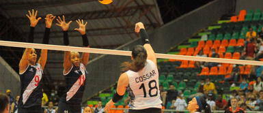 Perú cayó 3-0 ante Argentina y quedó virtualmente eliminado de Sudamericano de Vóley Perú cayó 3-0 ante Argentina y quedó virtualmente eliminado de Sudamericano de Vóley