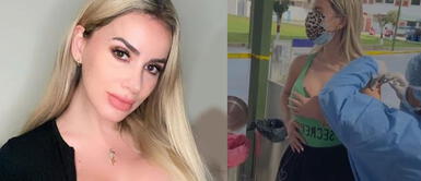 Jamila Dahabreh viaja hasta a Chincha para vacunarse con Pfizer Jamila Dahabreh viaja hasta a Chincha para vacunarse con Pfizer