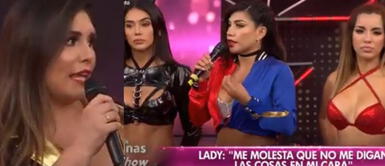 Lady Guillen arremetió fuerte contras sus compañeras de Reinas del show 2. Lady Guillén furiosa contra sus compañeras por 'hablar mal' de ella: "No me lo dicen en mi cara"