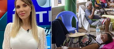 Juliana Oxenford critica desinformación por la COVID-19. Juliana Oxenford: “Suiza ya aceptó la vacuna que aquí decían que era agua de caño”