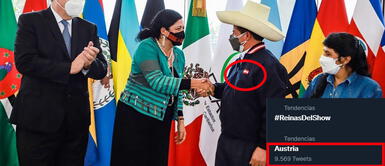 Pedro Castillo llama la atención en redes por bandera en su traje. Pedro Castillo: Conoce AQUÍ la agenda oficial que cumplirá hoy domingo 19 en su gira internacional