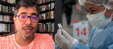 Reportan que jóvenes viajan a Ica por las vacunas de Pfizer. Marco Sifuentes a jóvenes limeños que se vacunan con Pfizer en provincias:"Sinopharm es segura"