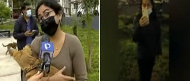 Chorrillos: vecinos denuncian que mujer no les permite pasear con sus mascotas en parque Chorrillos: vecinos denuncian que mujer no les permite pasear con sus mascotas en parque
