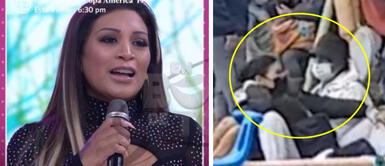 Paula Arias se manifestó sobre las imágenes de su actual pareja con la madre de su hijo. Paula Arias se pronuncia sobre la imagen cariñosa de su pareja con su exnovia | VIDEO