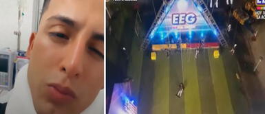 Elías Montalvo se pronuncia tras terrible caída y muestra cómo está de salud: “Quiero volver a EEG” Elías Montalvo se pronuncia tras terrible caída y muestra cómo está de salud: “Quiero volver a EEG”