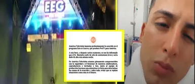América Tv lanza comunicado sobre Elías Montalvo y le responden: América Tv lanza comunicado sobre Elías Montalvo y le responden: "Cierren EEG"