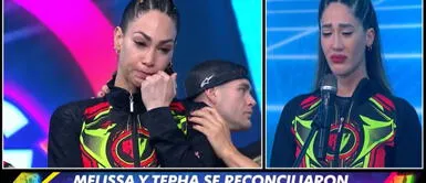 Melissa Loza y Tepha Loza se reconciliaron en 'Esto es guerra'. Tepha Loza se quebró al pedirle perdón a Melissa Loza: "Sé que te lastimé" | VIDEO